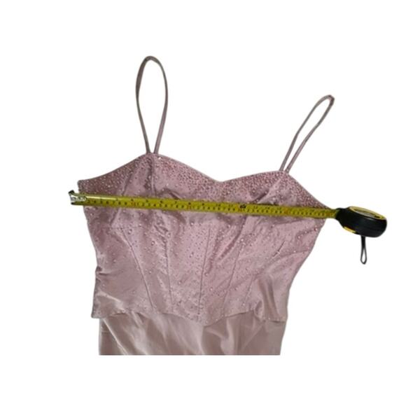 NWT! "KAREN MILLER" 2 Pc. Formal Dress Maxi W/ Blazer SZ 16 Beaded Vintage Prom - Picture 7 of 16